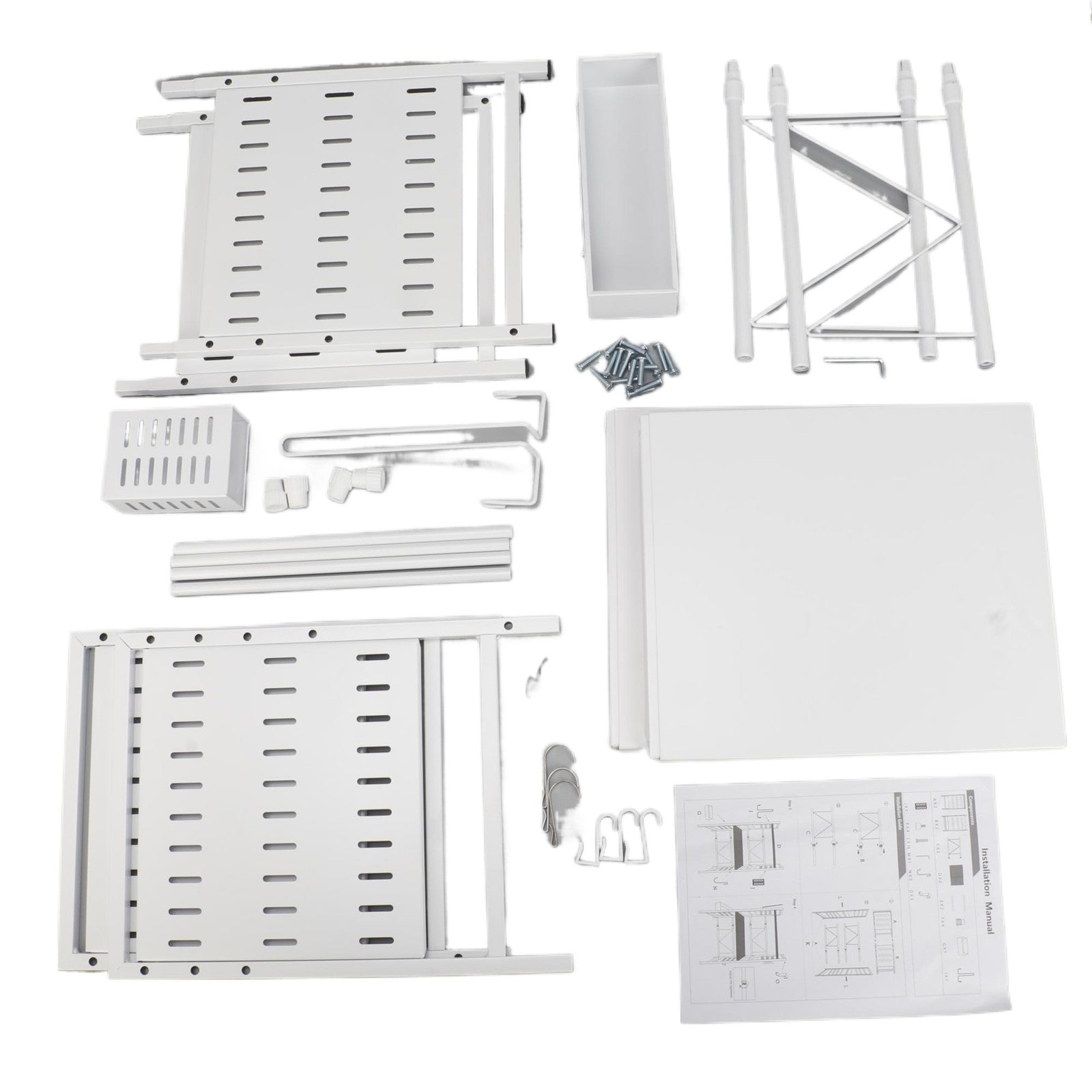 3Tier Microwave Oven Rack Expandable Stand Kitchen Utensils Tableware Storage