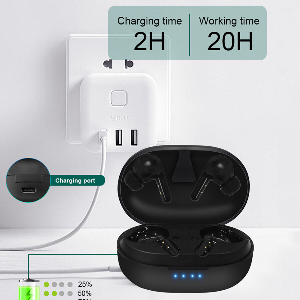 Bluetooth Hearing Aid Rechargeable Hearing Aids Severe Hearing Loss Amplifier