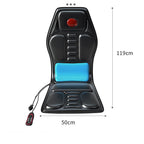 Massage Seat Cushion with Heating Lumbar Support 9 Massage Modes Fatigue Relief
