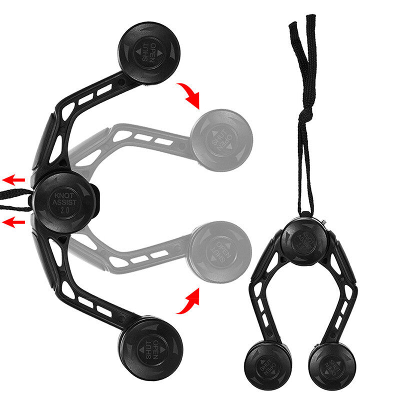 Fishing Knot Tying Tool for FG Knot Braided Line to Leader Connection AU
