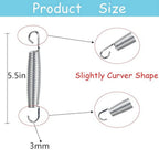 24pcsTrampoline Spring Heavy Duty Stainless Steel Replacement Trampoline Replace