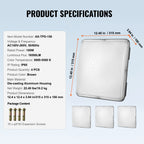 4-Pack 150W LED Canopy Lights 16500LM 5000K for Outdoor Use