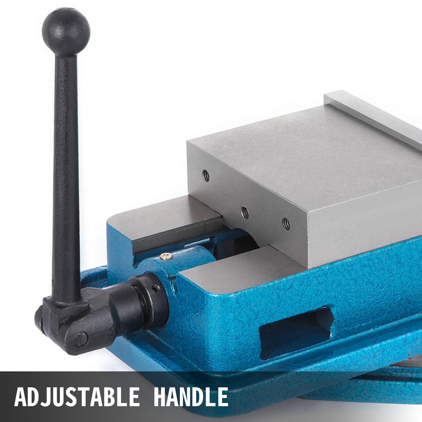 5 Inch Milling Machine Vise with 360° Swivel Base & Precision Lockdown