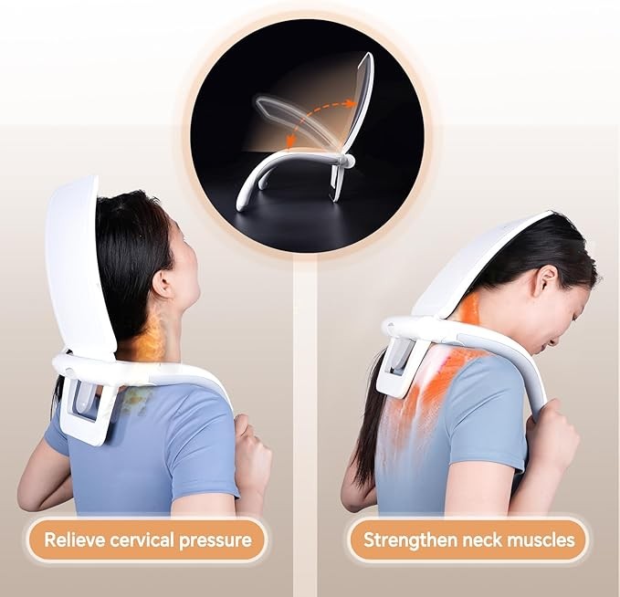 Cervical Orthosis Neck Trainer Neck Discomfort Relief Tool w/Adjust Resistance