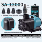 Adjustable Flow Rate 10 Grade-Speed Submersible Water Sump Pump Pond Fountain