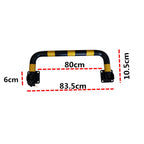 Arch Parking Barrier Fold Down Car Safety Lock Post Vehicle Impact Protection AU