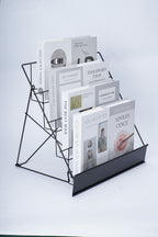 Book Display Rack Comic Book Greeting Card Stand Tabletop Magazine CD Holder
