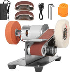 Electric Mini Belt Sander Knife Sharpener Speed Control Small Grinder Machine AU