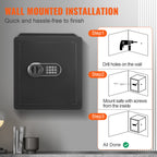 50L Security Safe Box with Digital Lock for Home & Office