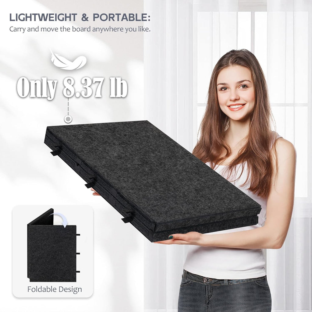 2000 Piece Tilting & Foldable Puzzle Board with 6 Colored Drawers & Cover Adjust