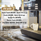8 Pack Water Filters for Breville Barista Touch BES880 & Compatible Machines