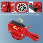 110DB Loud Hand Crank Siren Horn Portable Air Raid Horn Handheld Fire Alarm