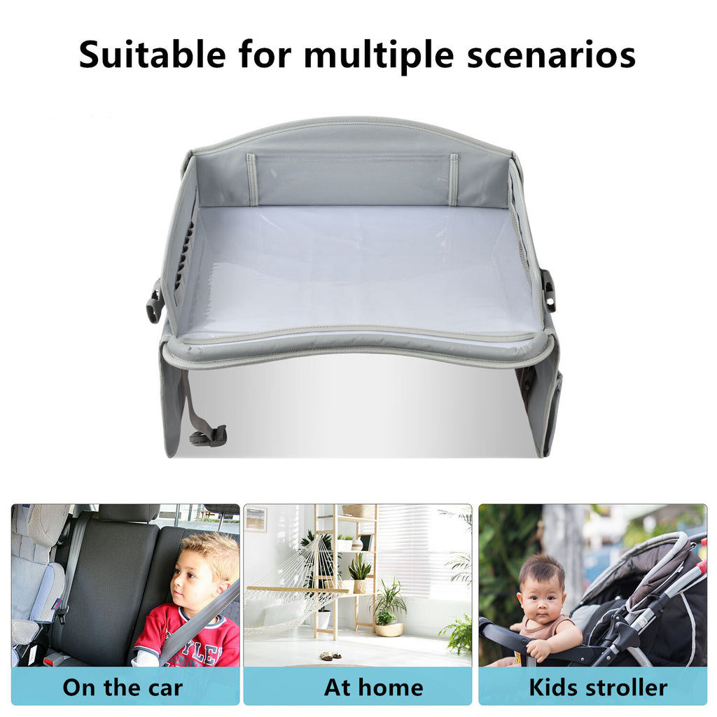 Kids Travel Tray Carseat Table Tray for Kids Road Trip Kids Drawing Board Table