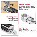 1-1/4" Motorcycle Highway Foot Pegs Pedal For Harley Touring Street Road Glide