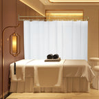 Privacy Partition Curtains U-Shape Room Divider for Beauty Salons Hospitals SPA