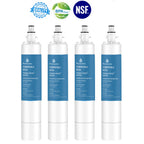 Fisher Paykel 847200 Fridge Water Filter starts starting RF610 RF522 - Pack of 4