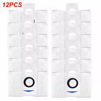 12X Dust Bag For Ecovacs Deebot T20 X1 Omni,X1 Plus/Pro,T10 Omni/Plus Robot Dust