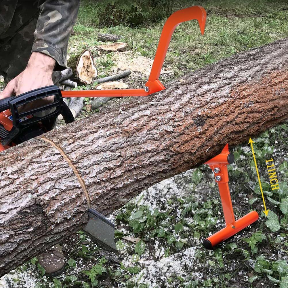 130cm Timber Jack Tool Cant Hook Log Roller Tool w/ Log Hook for Felling Logging