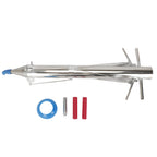 Double Shank Manual Planter Transplanter Seeder Seedling Bulb Planting Tool AU