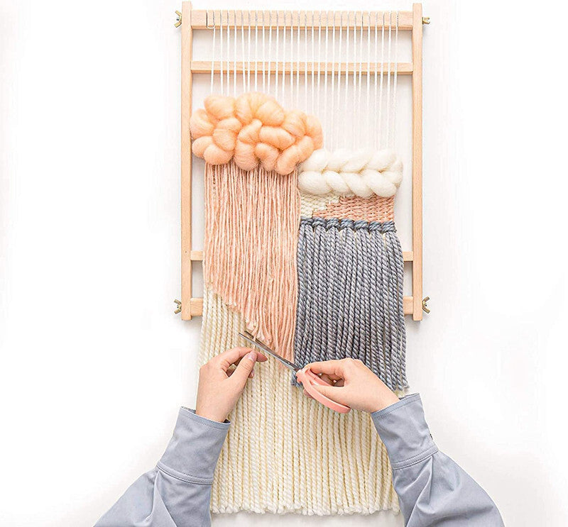 Tapestry Weaving Loom Stand Knitting Looms with Extra-Large Frame Craft DIY AU