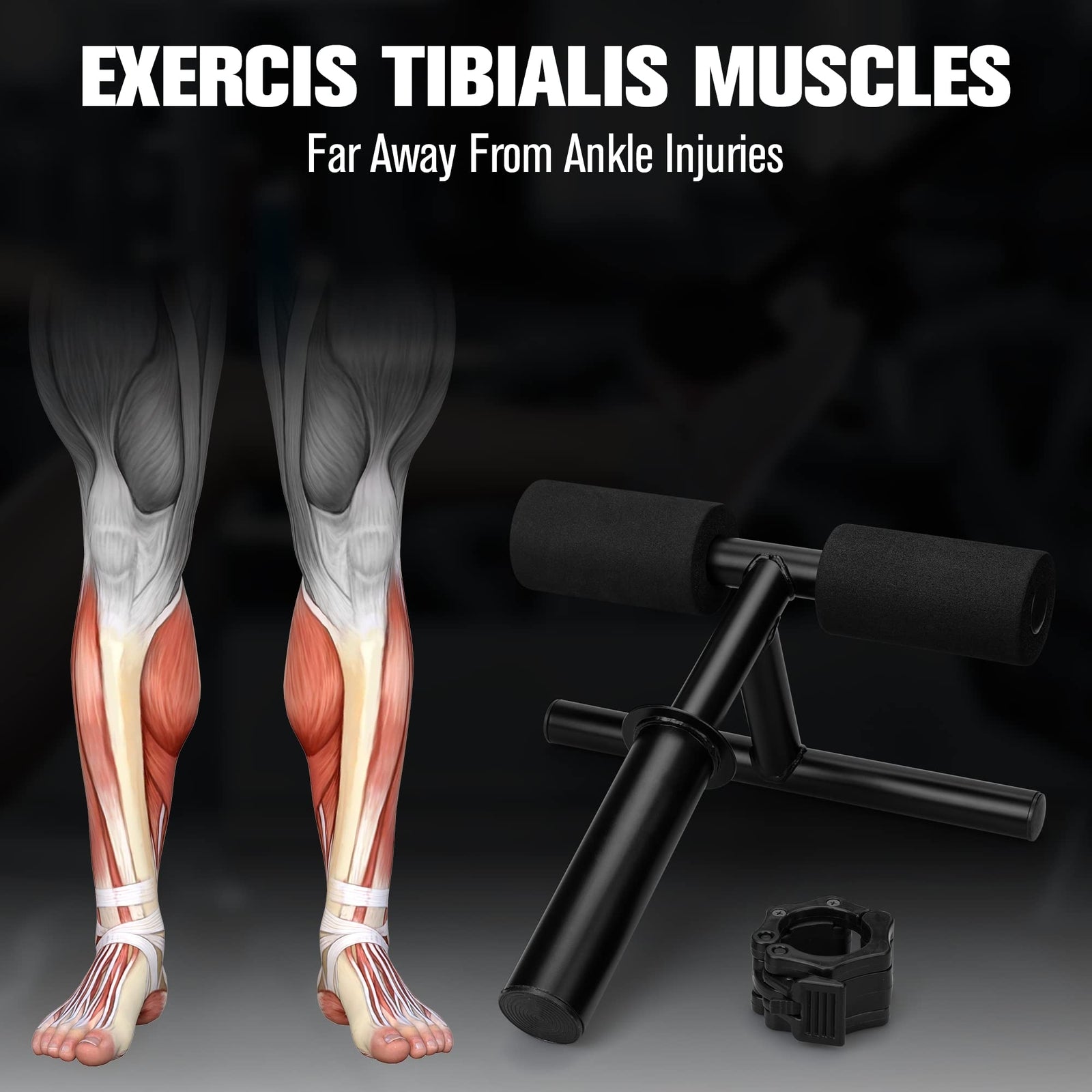 Tibia Dorsi Calf Raise Machine Tib Bar for Strengthening Lower Leg Muscles Ankle