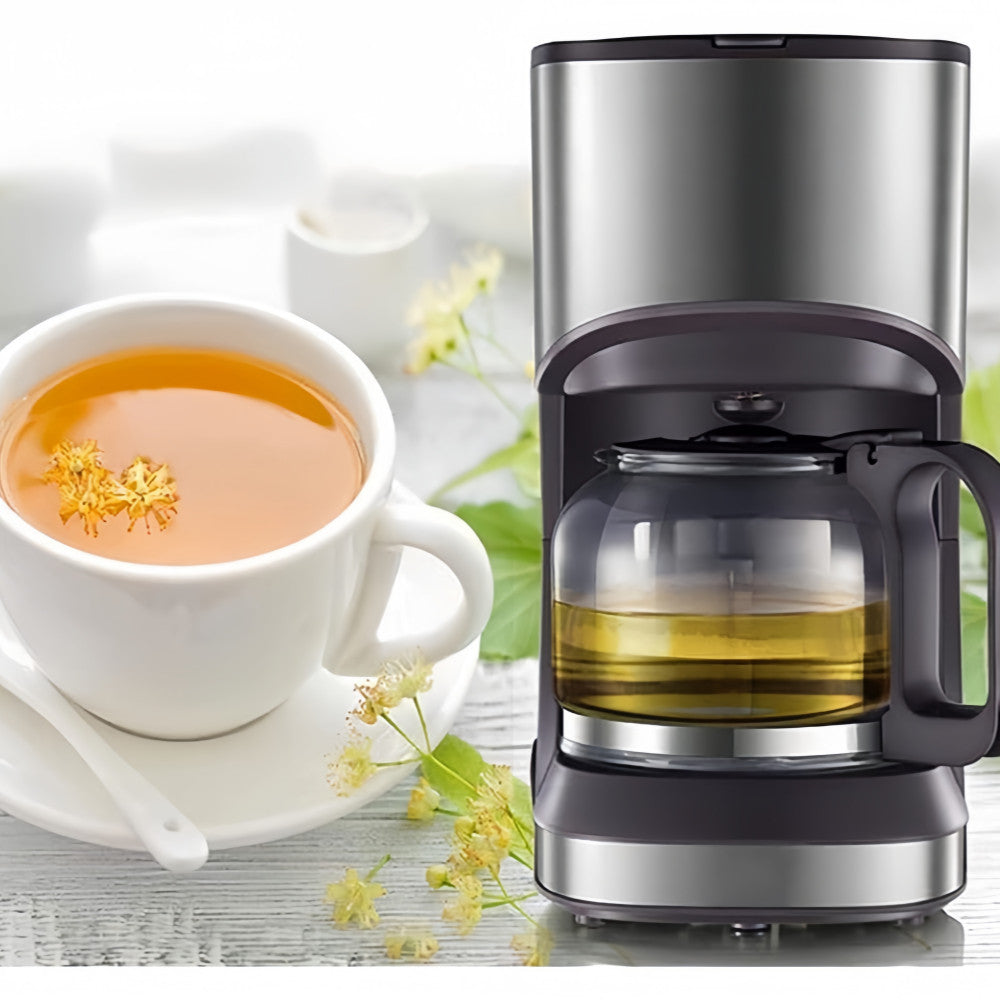 5-Cup Drip Coffee Maker Automatic  Americano Coffee Machine Stainless Filter