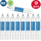 9 Pack Fisher Paykel 847200 Premium Compatible Ice & Water Fridge Filter- 847200