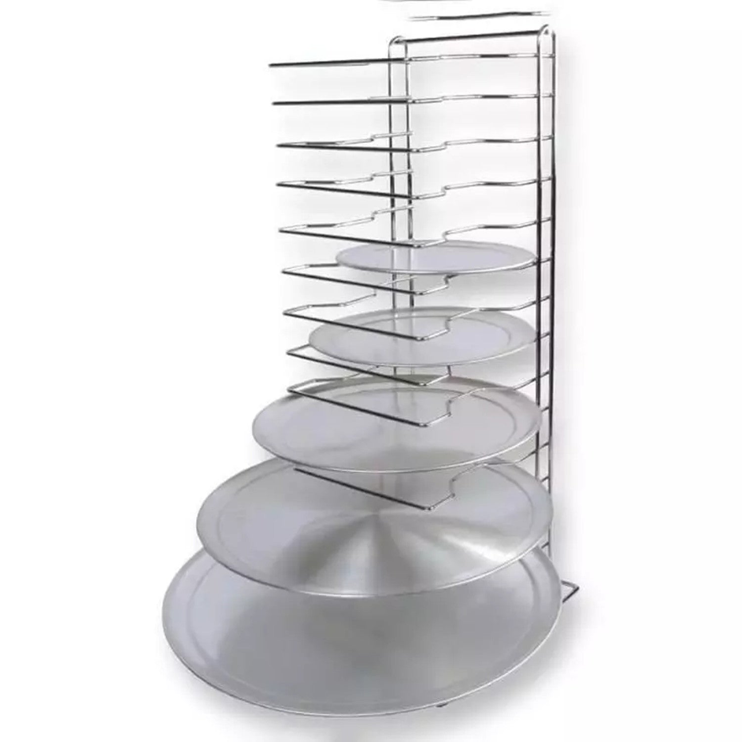 14 Trays Pizza Rack Pizza Stand Pizza Tray Pan Rack Commercial Pizza Equipment