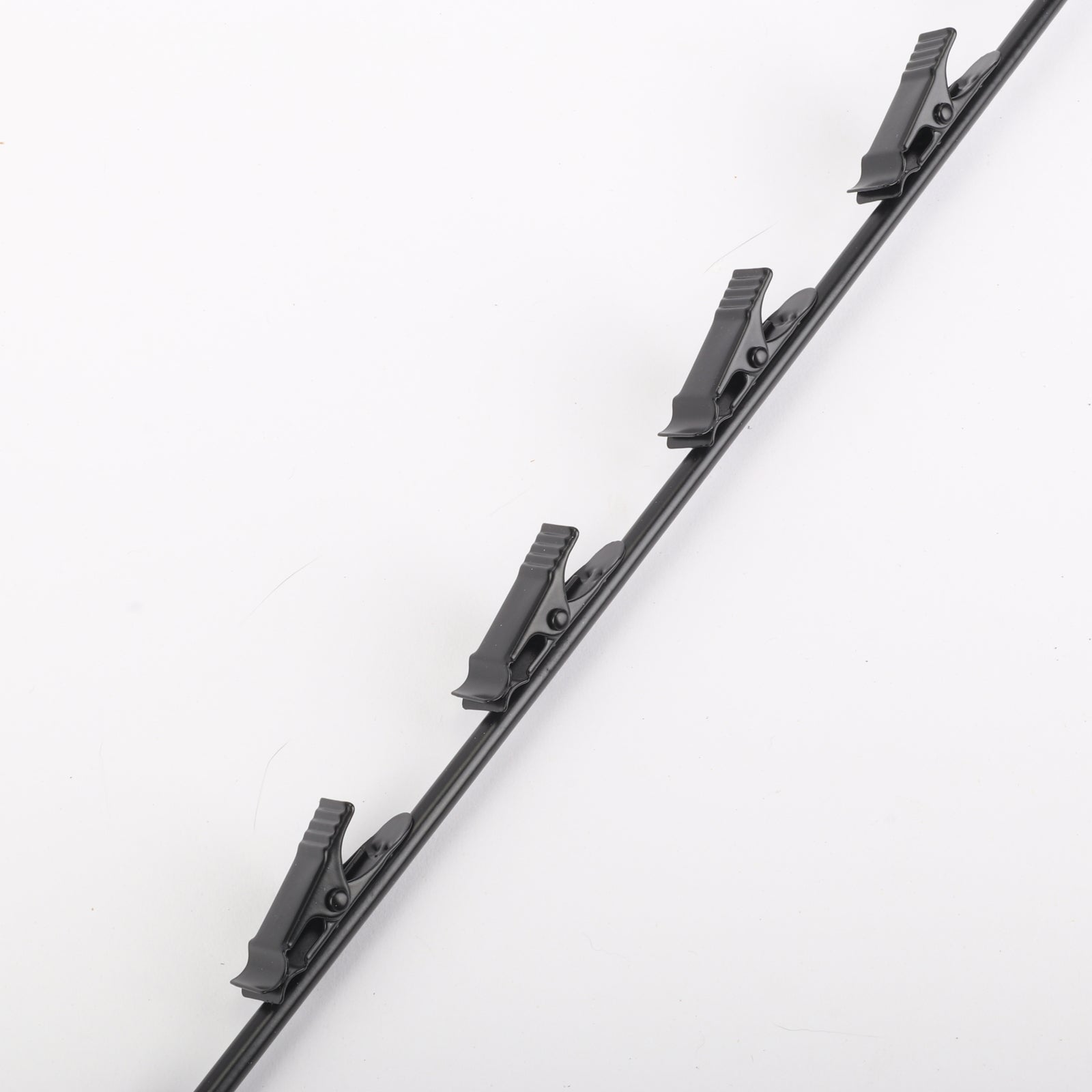 10x Metal Snack Hanging Strips Store Supermarket Shelf Merchandising Clip Strip