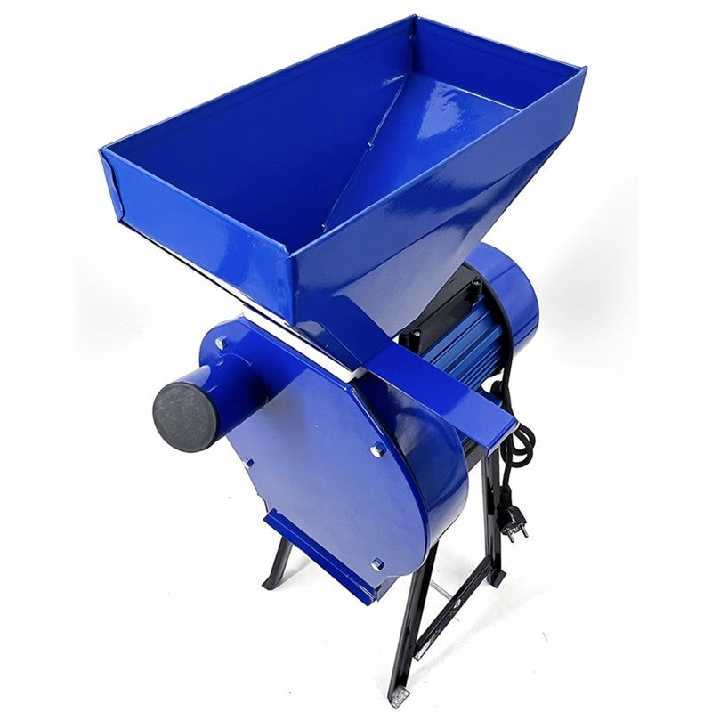Grain Grinder Corn Barley Wheat Mill Electric Grain Crusher Adjustable Thickness