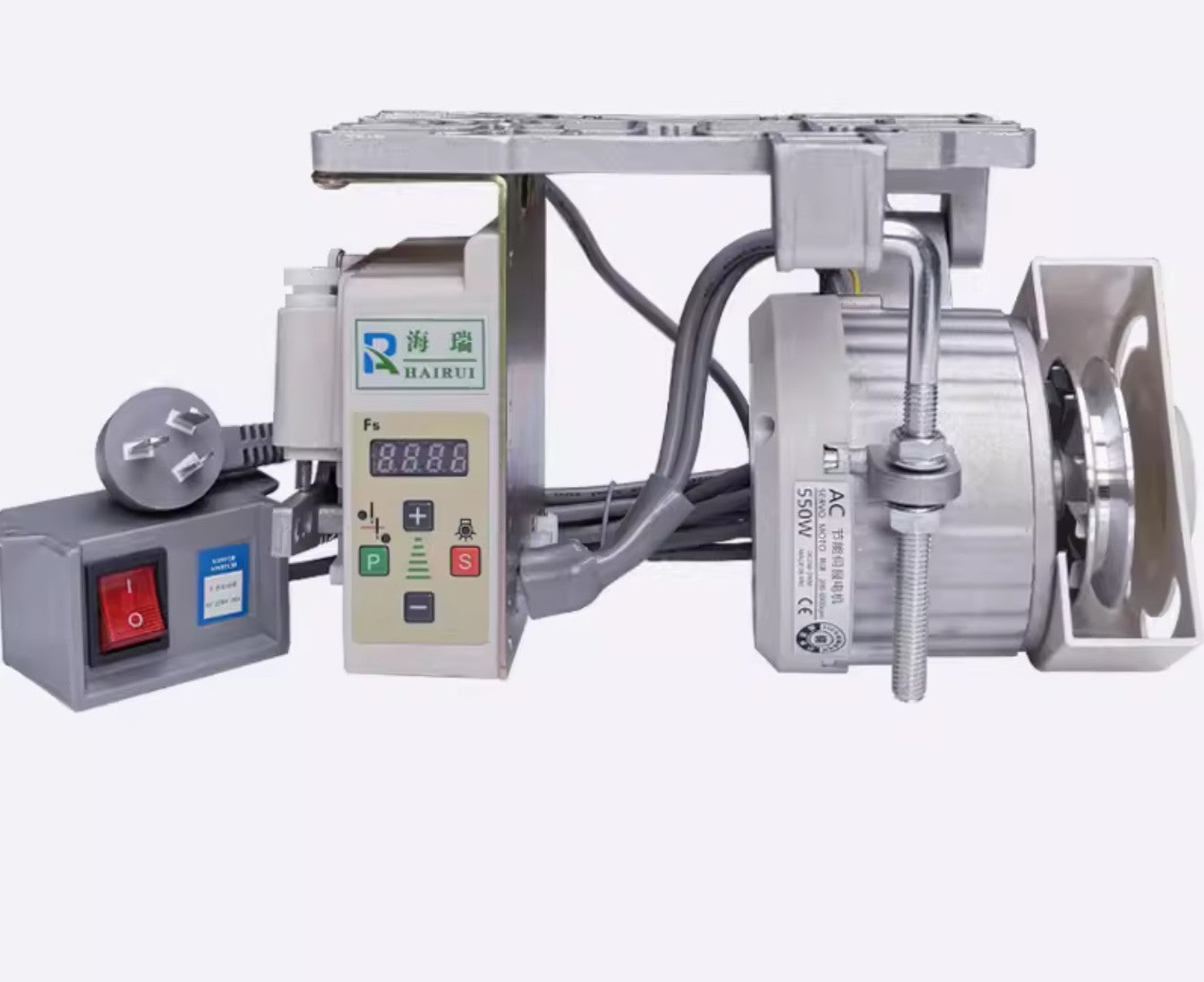 Industrial Brushless Sewing Machine Servo Motor & Controller 750W 200-6500RPM