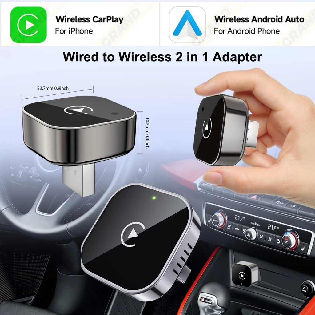Wireless CarPlay Adapter USB for iPhone Apple – Plug & Play Car Dongle AU