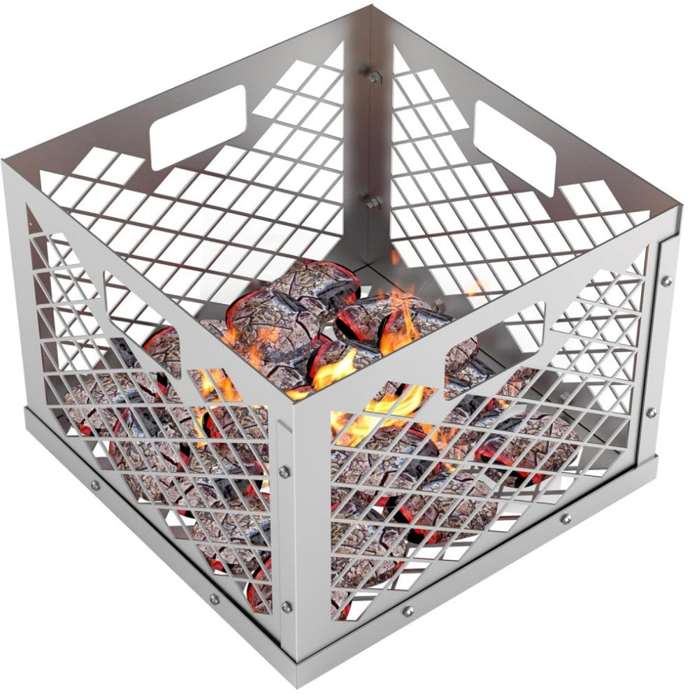 12in Charcoal Firebox Basket for Oklahoma Bandera Stainless Steel Offset Smoker