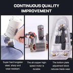 Electric Cloth Cutter Fabric Cutting Machine Round Blade Octagonal Knife