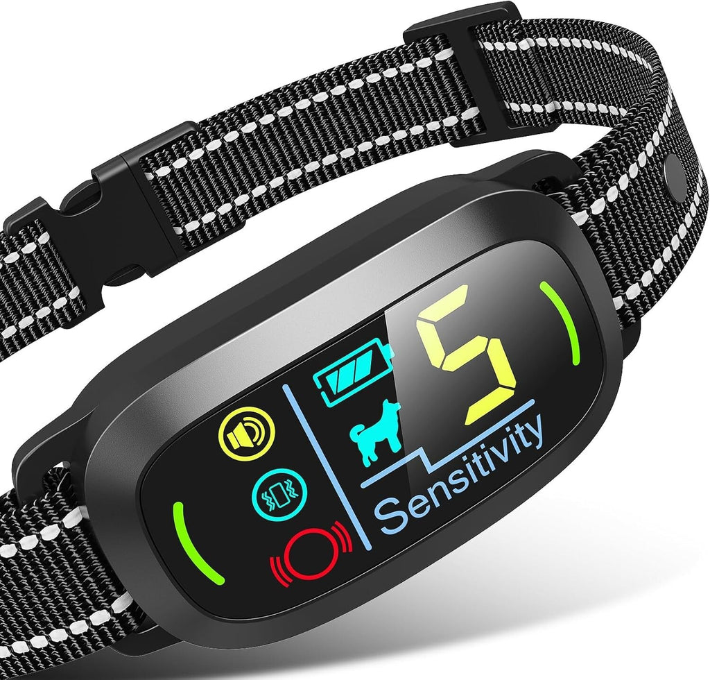 Anti Bark Dog Collar Auto Stop Barking Training Collar Obedience Rechargeable