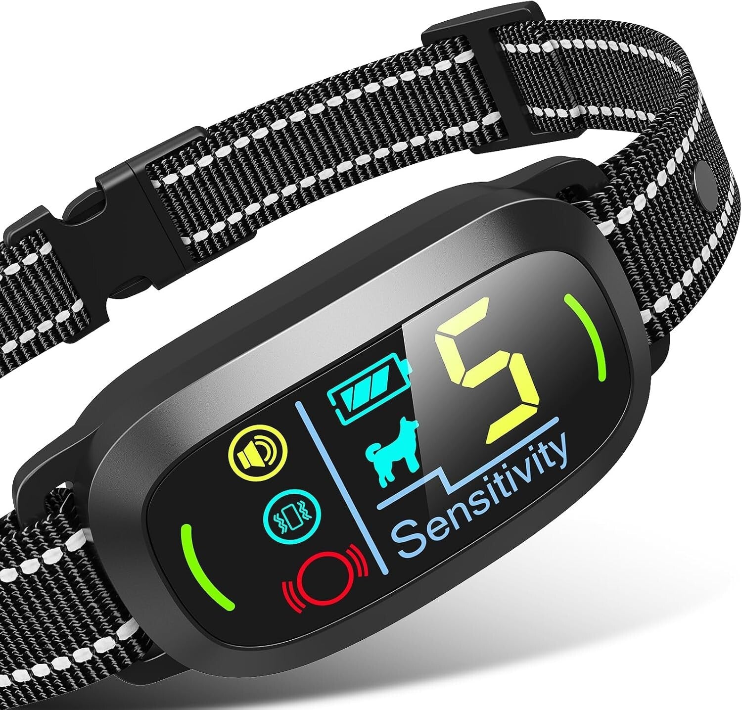 Anti Bark Dog Collar Auto Stop Barking Training Collar Obedience Rechargeable