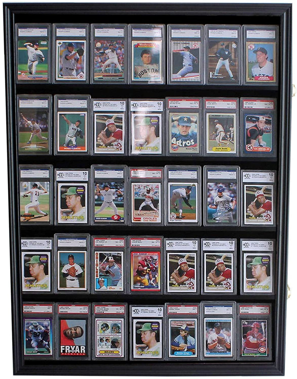 35 Graded Sports Card Display Case for Baseball Basketball Comic Trading Card AU