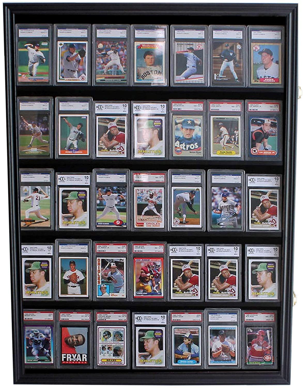 35 Graded Sports Card Display Case for Baseball Basketball Comic Trading Card AU