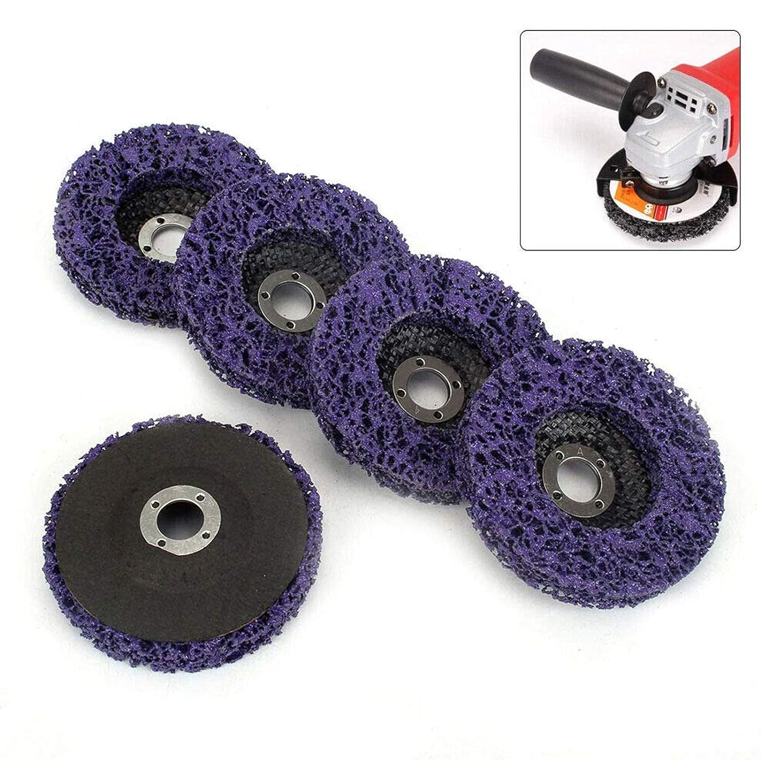 10PCS Rust Remover Wheel Stripping for Angle Grinder Paint Stripper Wheels Clean