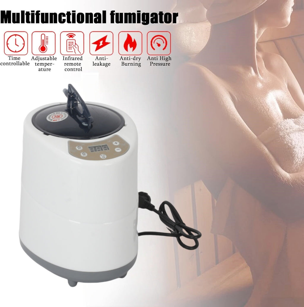 4.2L Sauna Machine Portable Sauna Steamer Pot For Spa Tent Fumigation Machine