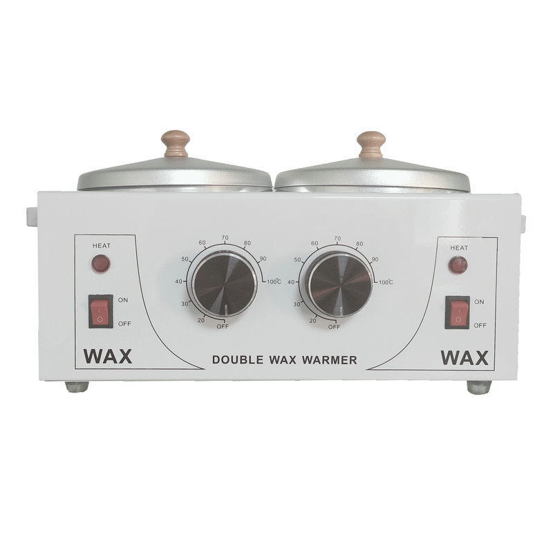220V Double Wax Pot Warmer Waxing Machine For Full Body Adjustable Temperature