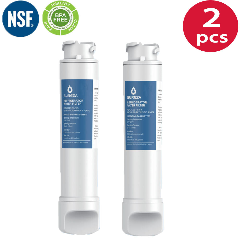 Electrolux Westinghouse Fridge Water Filter Compatible with WHE6060SA & EHE6899