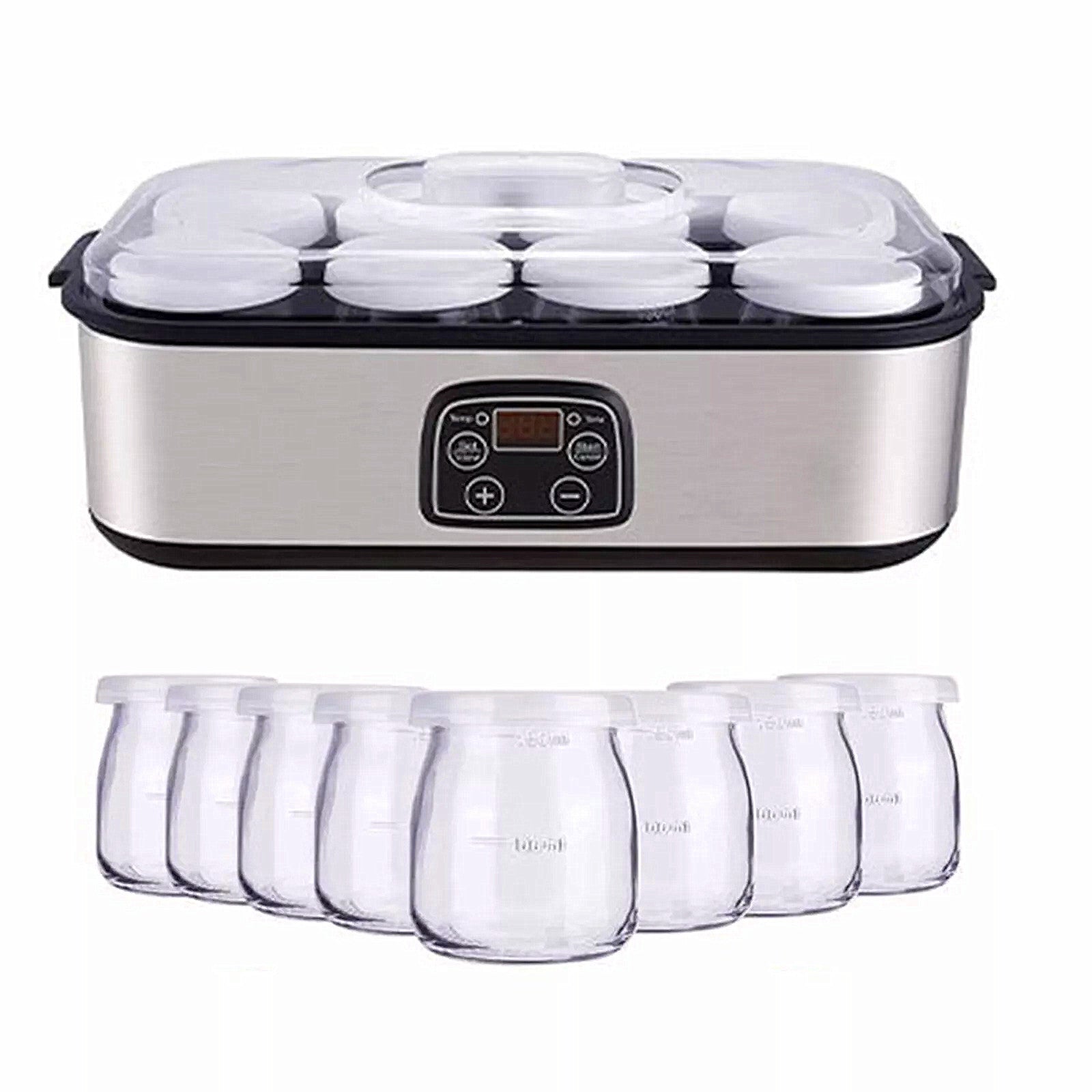 Probiotic Yogurt Maker with Adjustable Temp/ Time Control Get Better Gut Health
