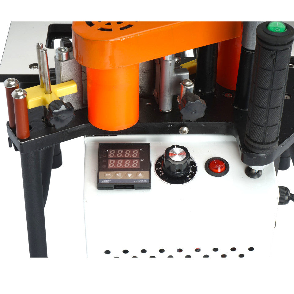 Portable Edge Bander Manual Woodworking Edge Banding Machine Double Side Gluing