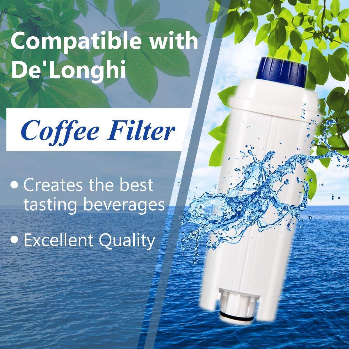 12-Pack Delonghi DLS C002 Compatible Water Filters for Magnifica S Coffee Machines