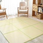 180*180cm Tatami Mat Rattan Japanese Floor Mat 1.2cm Thickness Large Area Rug