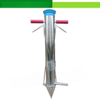 Double Shank Manual Planter Transplanter Seeder Seedling Bulb Planting Tool AU
