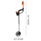 High Accuracy Waterproof Metal Detector with LCD, Shovel & Headphone Bundle