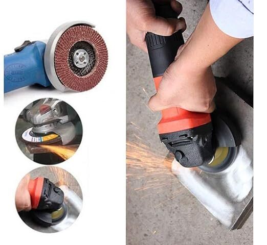 80 Grit Metal Sanding Flap Discs 50PCS 5'' 125MM Abrasive Angle Grinder Wheels