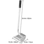 Stainless Steel Sand Scoop with Ergonomic Handle for Treasure Hunting
